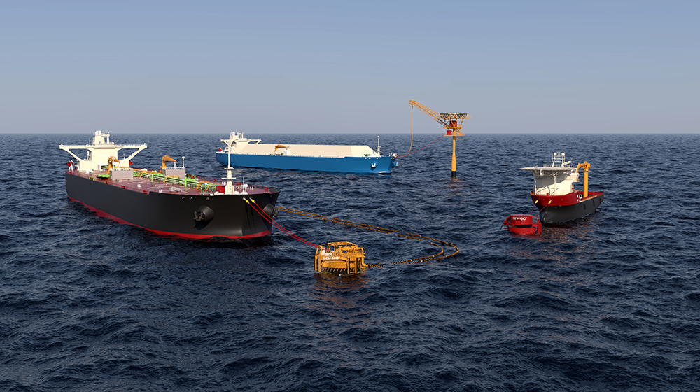 Jetty-Less Offshore Terminal for New Energies